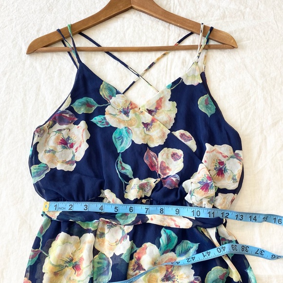 Floral Print Tua Tua High-Low Dress - Picture 6 of 15